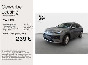 Volkswagen T-Roc Style 1.5 l eTSI OPF ) 7-Gang-Doppelkupplungsgetriebe DSG