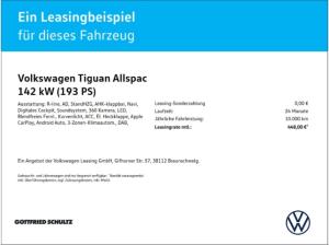 Volkswagen Tiguan Allspace 2.0 TDI 7-Sitzer R-Line 4M DSG STHZ AHK NAVI DCC ACC KAM LED SHZ PDC LM