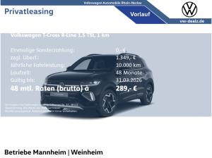 Volkswagen T-Cross R-Line 1.5 TSI DSG Klima NAVI AHK LED