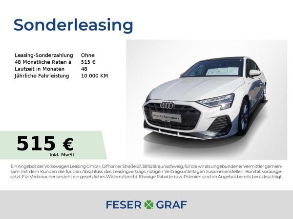 Audi A3 Sportback TFSI quattro 2x S line ACC LED Pano
