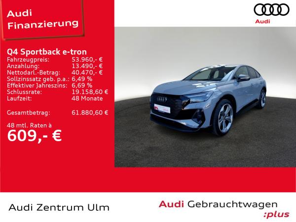 Audi Q4 e-tron Sportback 45 qu S-Line edition AHK PANO