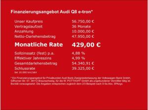 Audi Q8 e-tron 55 Q ADVANCED NAVI LED KAMERA SITZHZG
