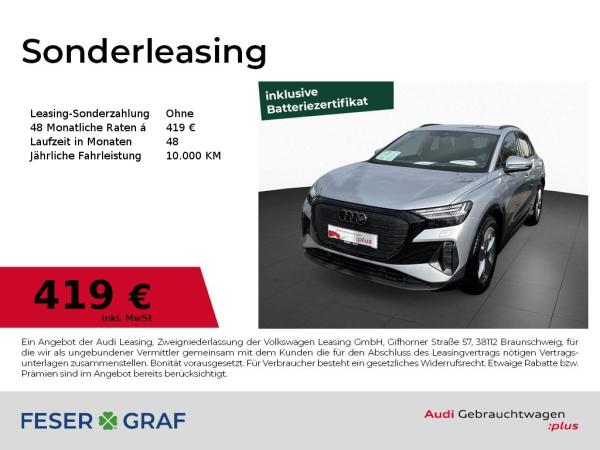Audi Q4 e-tron 45 AHK HuD MATRIX ACC SONOS KAMERA