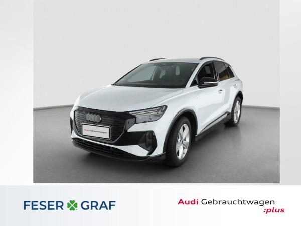 Audi Q4 e-tron 40 S line-S Sitze-HuD-AHK-Matrix-Wärme