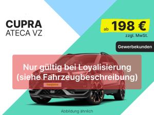 Cupra Ateca VZ 4Drive 2.0 TSI inkl. Wartung | Loyalisierung | Gewerbe | Vorlauf