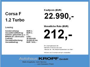 Opel Corsa F 1.2 Turbo GS ACC+LED+SHZ+Fernlichtass.