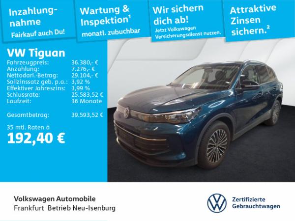 Volkswagen Tiguan 2.0 TDI DSG Goal Navi Sprachassistent Spurwechselassistent DAB+
