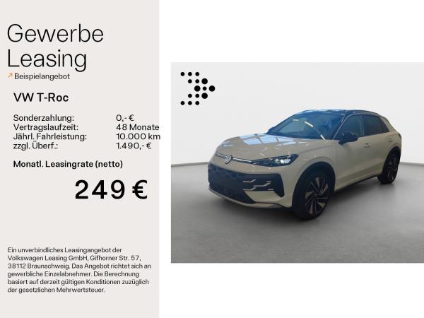 Volkswagen T-Roc T-ROC Style DSG / NAVI / LED / Kamera / SHZ usw.