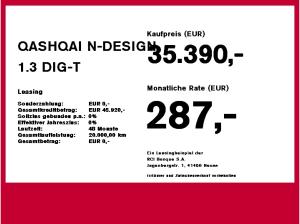 Nissan Qashqai QASHQAI N-DESIGN 1.3 DIG-T MHEV Xtronic 4x2 ACC