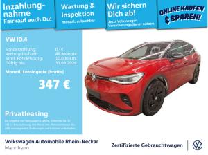 Volkswagen ID.4 GTX GAR 2030 Navi AHK LED uvm