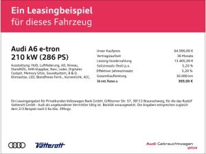 Audi A6 e-tron Avant S line Luftfed. B&O TechPro Matrix