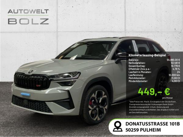 Abbildung Leasingangebot Skoda Kodiaq