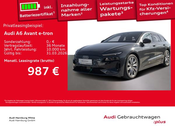 Audi A6 e-tron A6 Avant e-tron performance Pano AHK LED