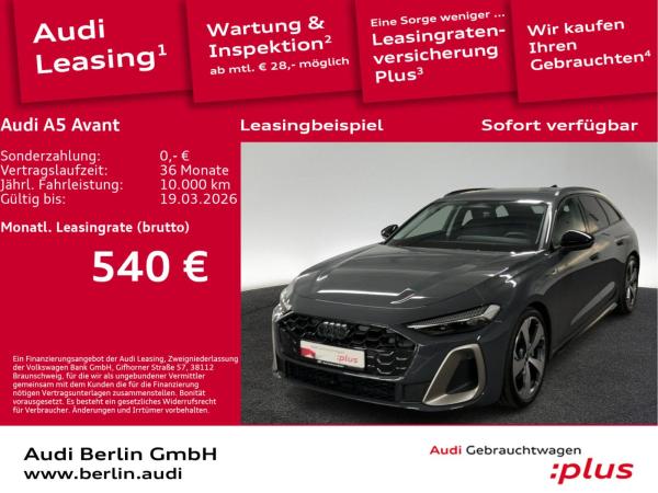 Audi A5 Avant edition one TFSI S tr. AHK MATRIX 360°K