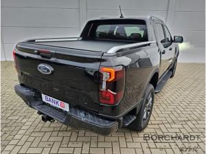Ford Ranger Wildtrak*e-4WD*el.Rollo*ACC*360°Kamera**Wartung & Verschleiss*Techno46*AHK*