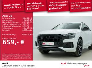 Audi Q8 55 TFSI e S-TRO*QUA*MATRIX*HUD*B&O*LUFT*AHK**