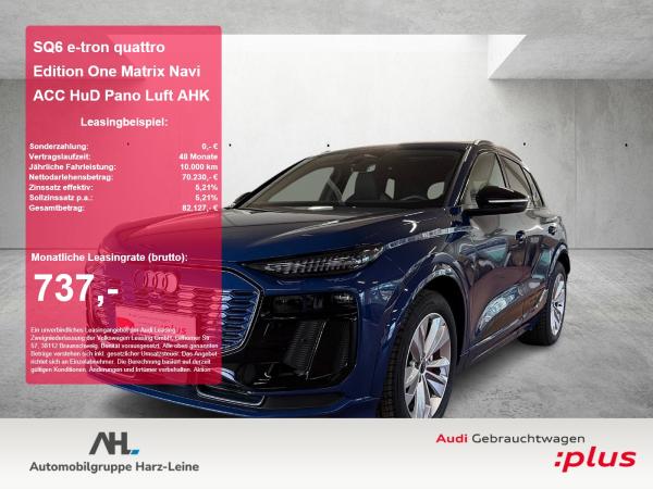 Audi SQ6 e-tron quattro Edition One Matrix Navi ACC HuD Pano Luft AHK