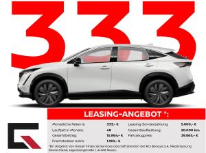 Nissan Ariya 63kWh 2025 /Winter/Navi/Carplay/CCS/22kWh OBC