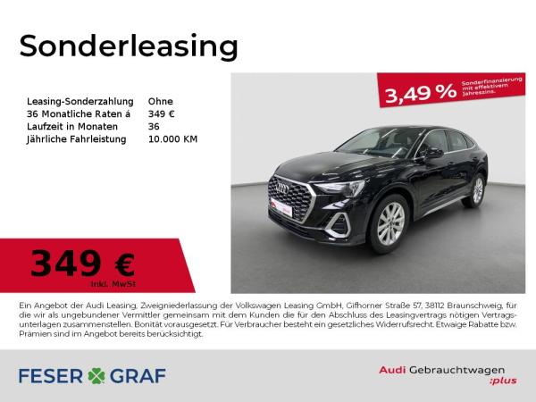 Audi Q3 Sportback S line 35 TDI S S tronic Rfk Navi L