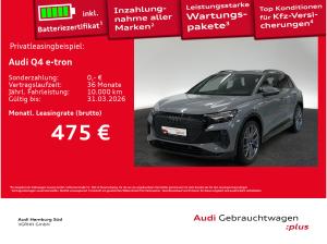 Audi Q4 e-tron Q4 45 e-tron S LINE/WÄRMEPUMPE/LM21/MATRIX/AHK