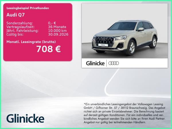 Audi Q7 55 TFSI quattro tiptronic S-Line Matrix Standheizung Leder Head up ACC Panorama