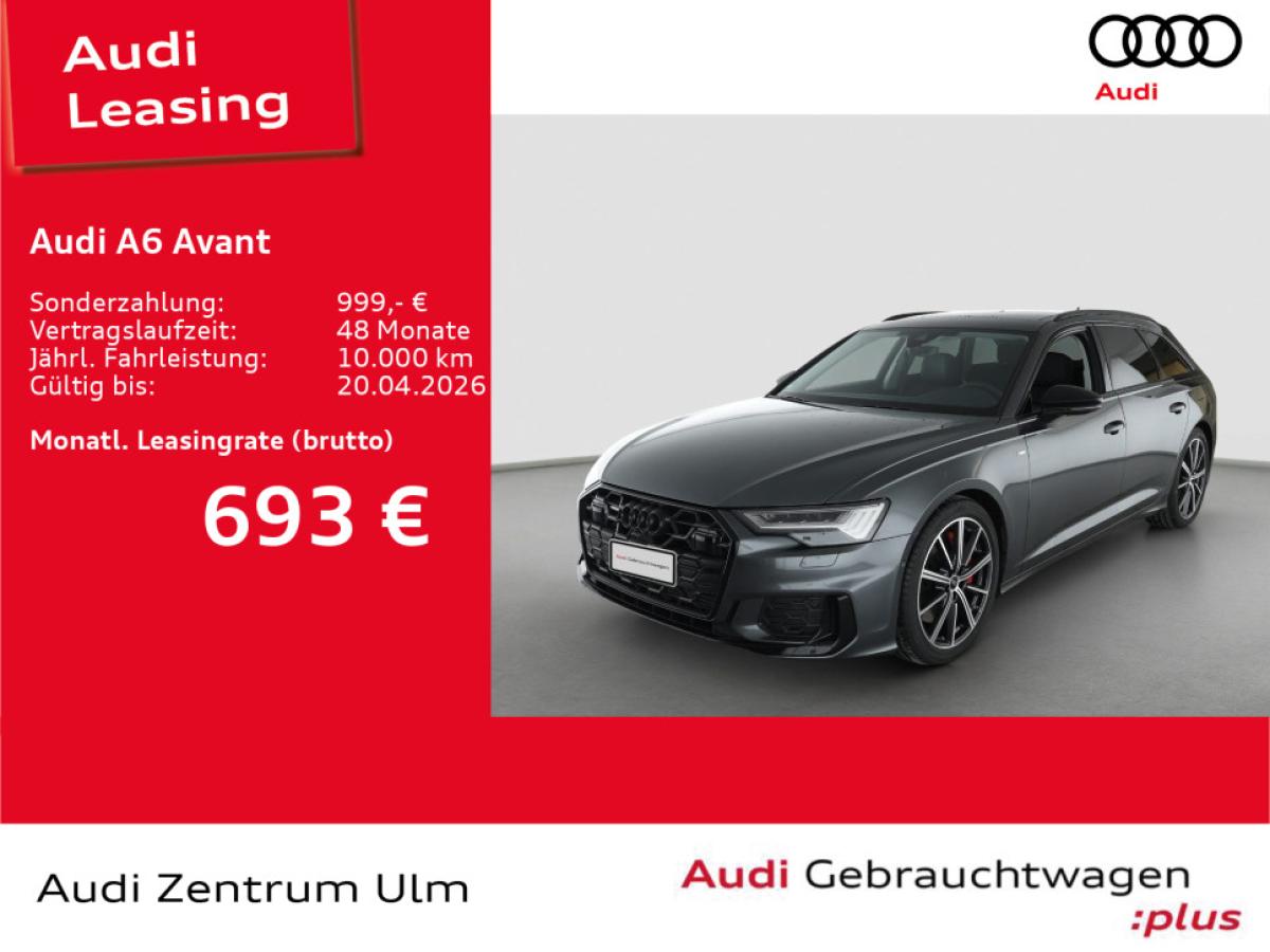 Audi A6 Avant S-Line Black 55 TFSI qu AHK LEDER PANO
