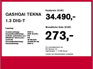 Nissan Qashqai QASHQAI TEKNA 1.3 DIG-T MHEV Xtronic 4x2 ACC+LED