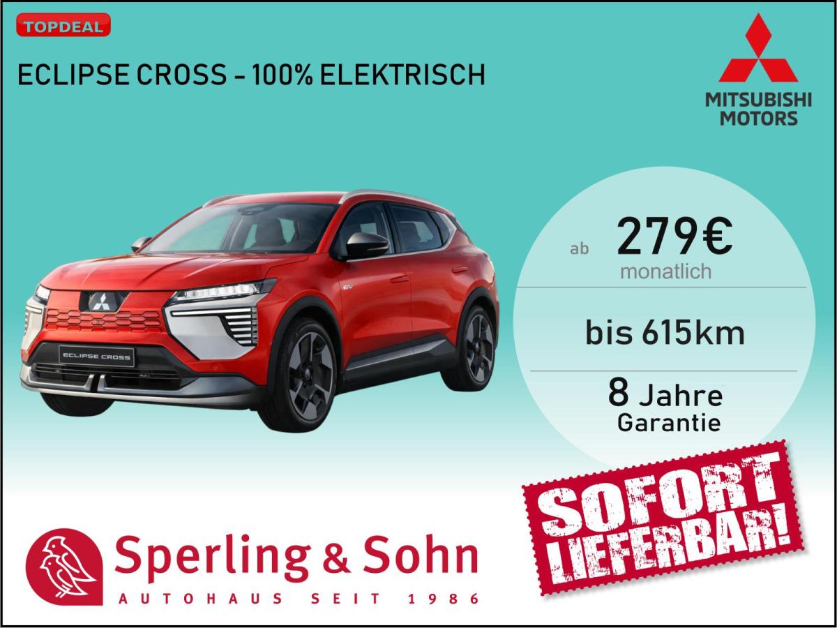 Mitsubishi Eclipse Cross DIAMANT PLUS 615km 87kWh ✔️⚡ Sitzheizung - NAVI - Standheizung ✔️0,25%