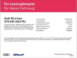 Audi S6 e-tron Avant quattro edition one beige B&O Virtuell