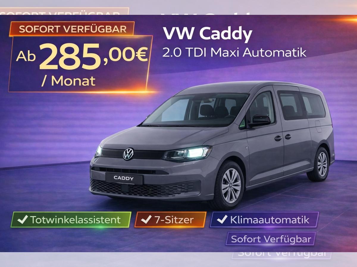 Volkswagen Caddy Maxi TDI DSG 7-Sitzer Winterpaket|ACC|Kamera|Sofort Verfügbar!