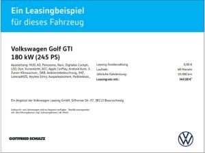 Volkswagen Golf GTI 2.0 TSI DSG DCC PANO KAM ACC LED NAVI SHZ