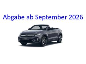 Volkswagen T-Roc Cabriolet R-Line 1.5 l TSI OPF 110 kW (150 PS) 7-Gang-Doppelkupplungsgetriebe DSG