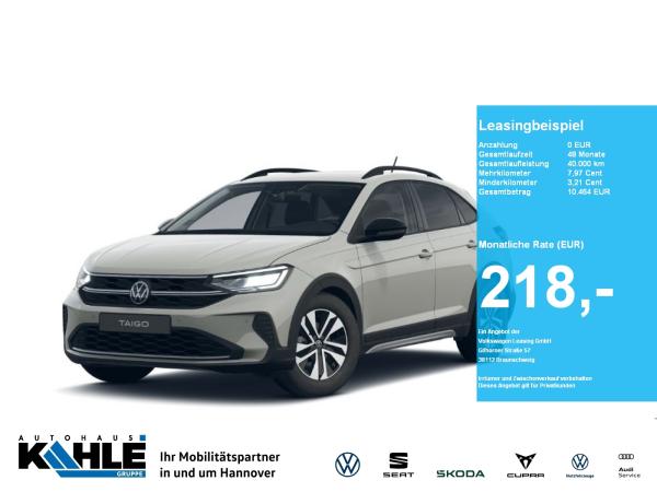 Volkswagen Taigo 1.0 TSI 5-Gang Life Navi AHK GJR RFK
