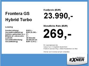 Opel Frontera GS Hybrid