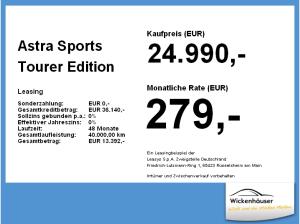 Opel Astra Sports Tourer Edition 1.5 Diesel