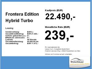 Opel Frontera Edition Hybrid