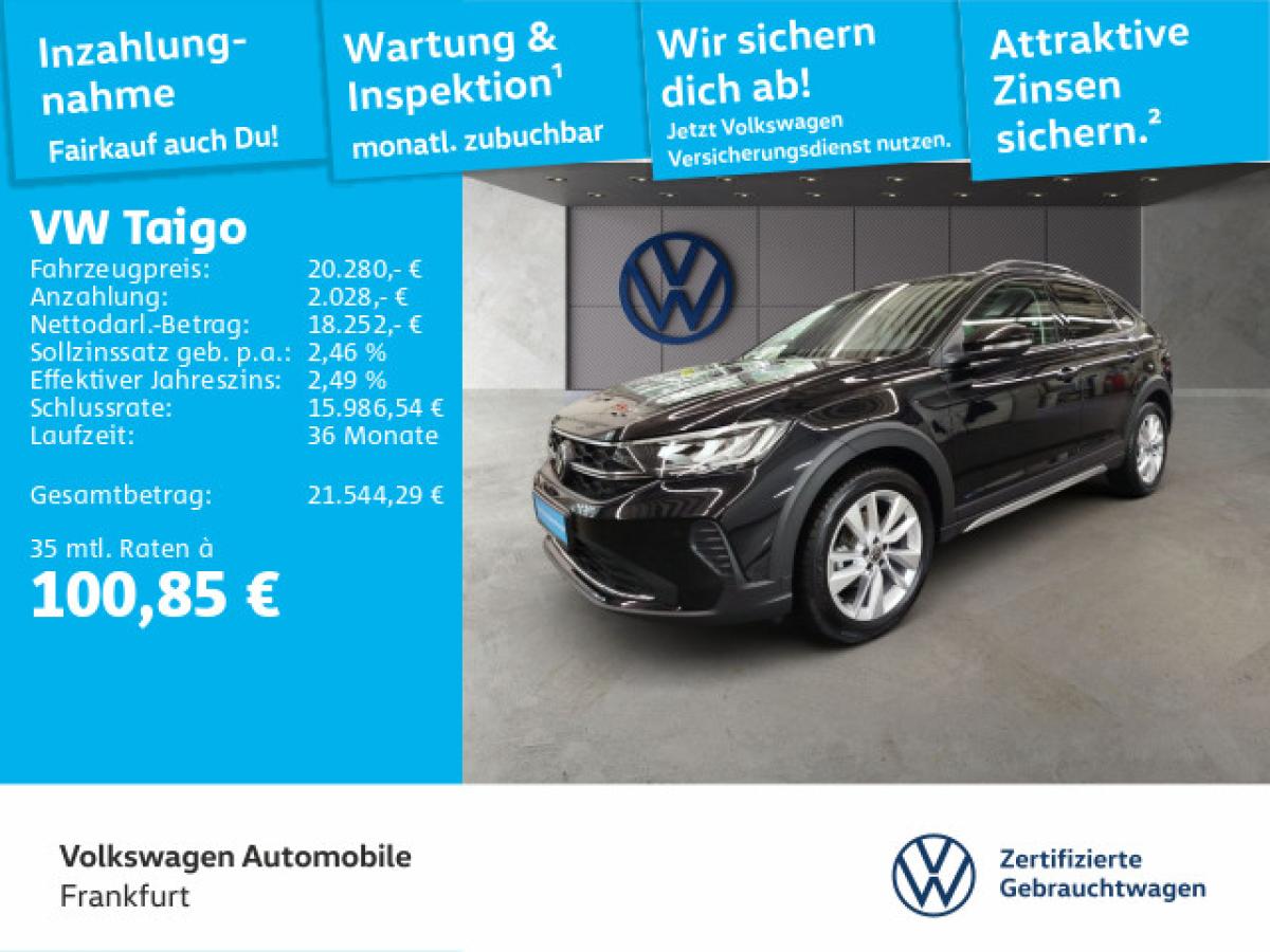 Volkswagen Taigo 1.0 TSI Goal DAB+ FrontAssist LightAssist TravelAssist
