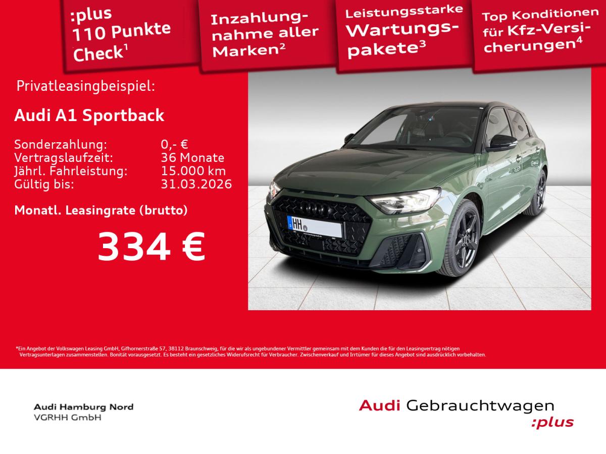 Audi A1 Sportback 30 TFSI S line S tronic S line LED