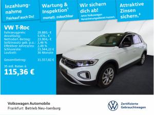Volkswagen T-Roc 2.0 TDI DSG Goal Navi AHK Sprachbedienung Rückfahrkamera DAB+