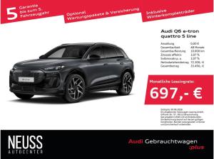Audi Q6 e-tron quattro S line AHK+360°+PRO+ACC+MATRIX+HPC