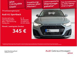 Audi A1 Sportback 30 TFSI S line S tronic ACC CarPlay