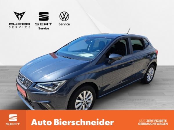 Seat Ibiza 1.0 TSI Style ab 169 EUR mtl. LED Navi Kessy ACC Full Link Virtual Cockpit WP