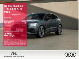 Audi Q3 Sportback 35 TFSI S line AHK Pano 2xKlima ACC