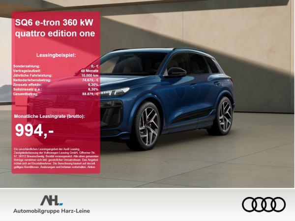Audi SQ6 e-tron quattro edition one 360 4xSHZ