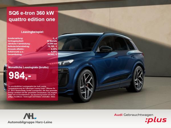 Audi SQ6 e-tron quattro edition one 360 4xSHZ