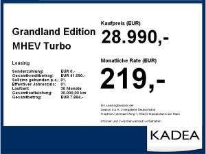 Opel Grandland Edition MHEV