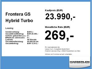 Opel Frontera GS Hybrid