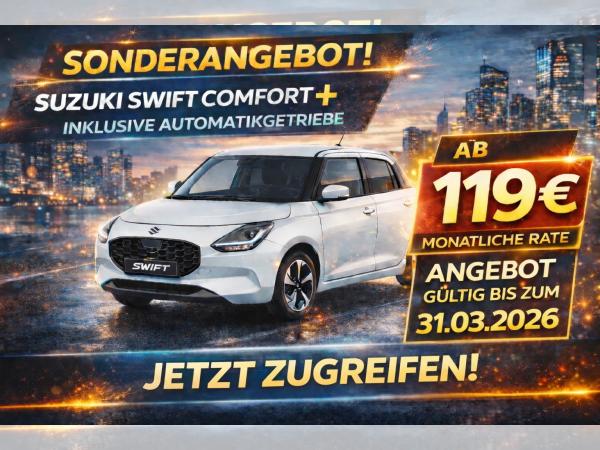 Suzuki Swift "Comfort+" inkl. Automatikgetriebe