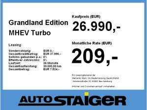 Opel Grandland Edition MHEV