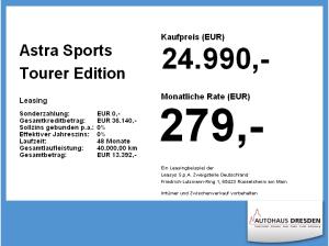 Opel Astra Sports Tourer Edition 1.5 Diesel